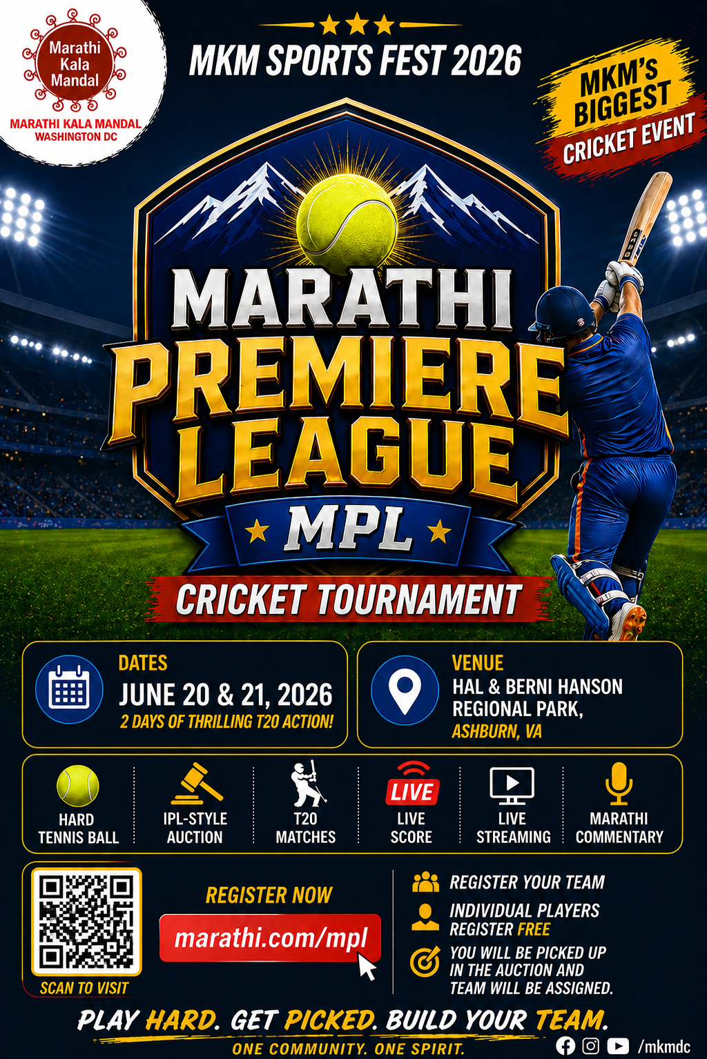 Marathi Premier League SPL Cricket Tournament