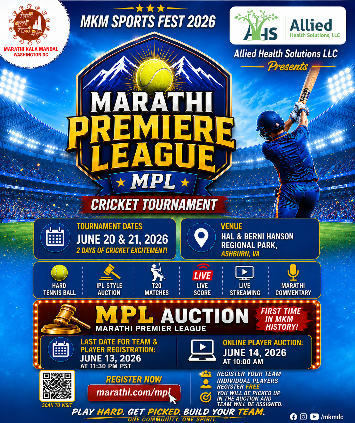 Marathi Premier League SPL Cricket Tournament